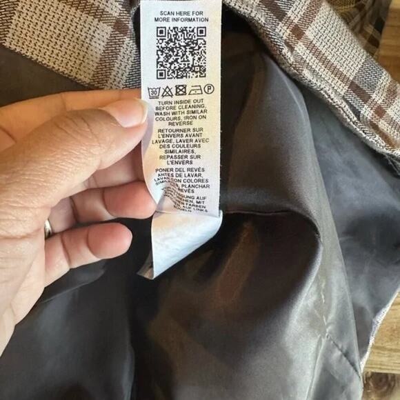 ASOS Design Plaid Brown Blazer – Women’s Small/Medium - Picture 13 of 13